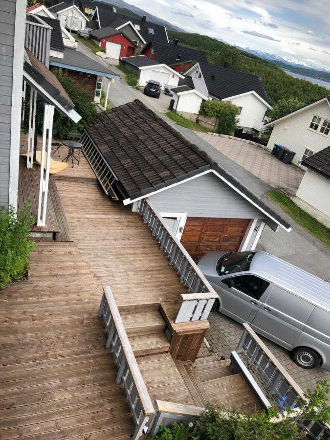 King Size Bed, Hjem Med Utsikt, Gratis Parkering Leilighet Bodø Eksteriør bilde